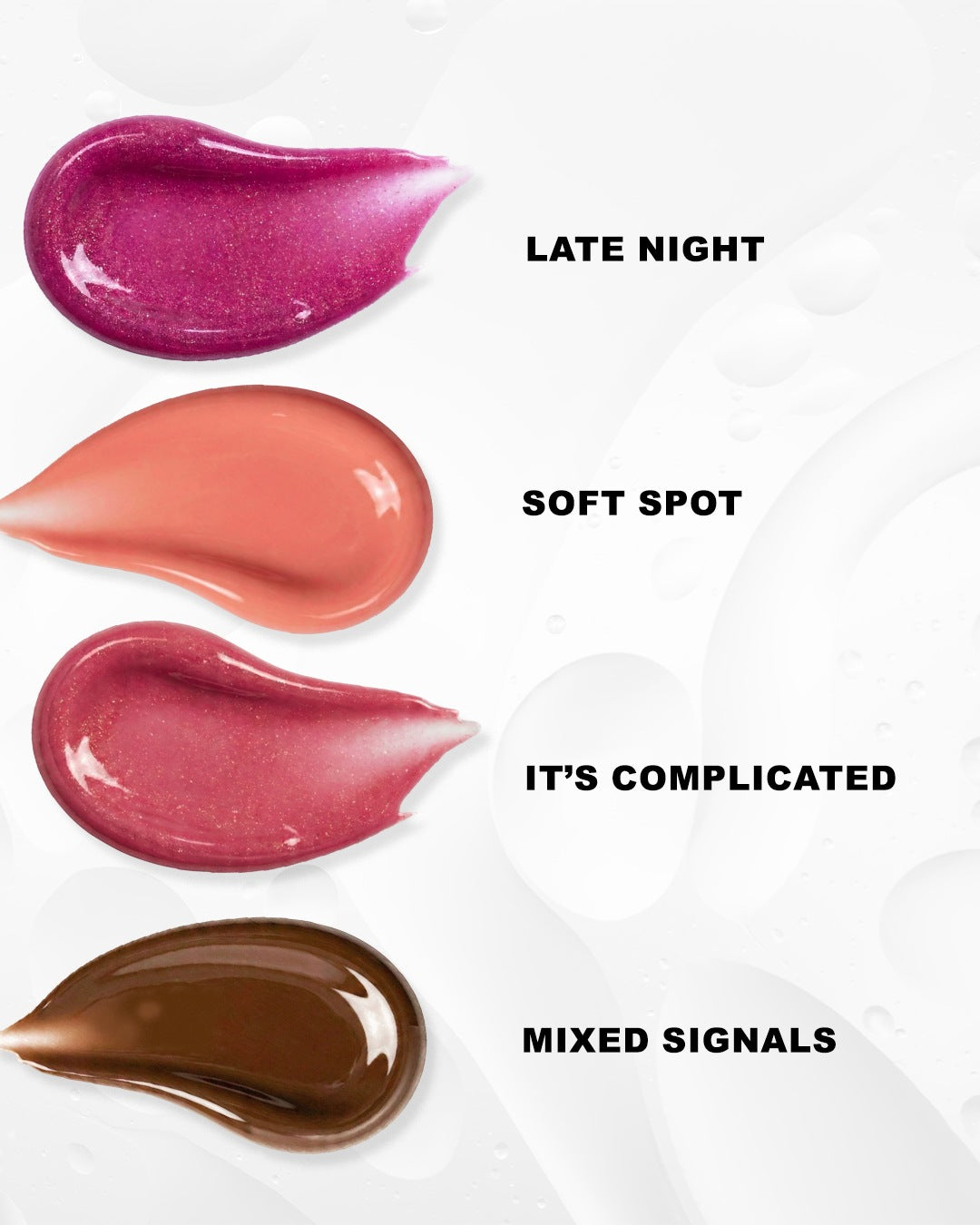 Lip Gloss Swatches