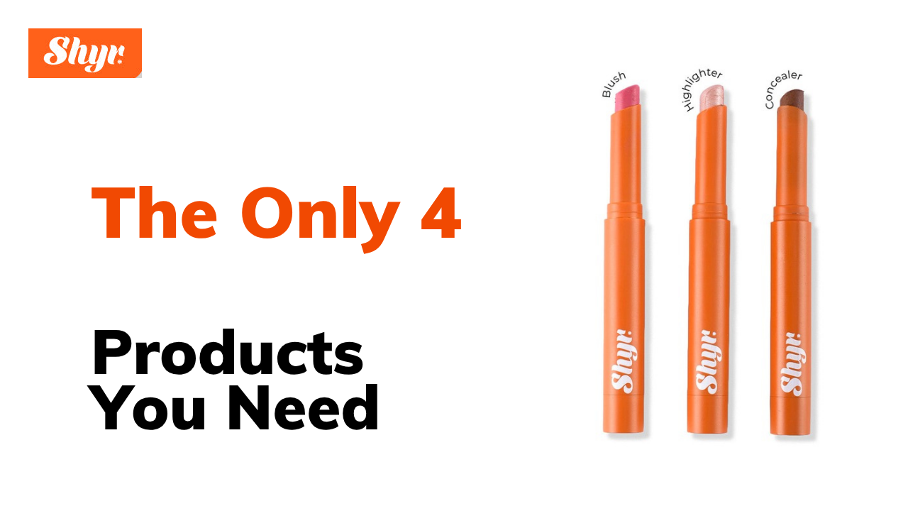 The Only 4 Products You Need blog banner