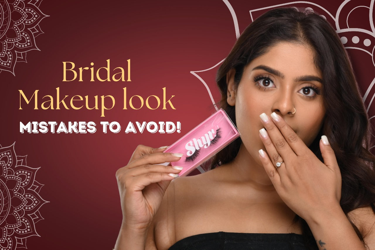 Bridal Makeup Mistakes to avoid