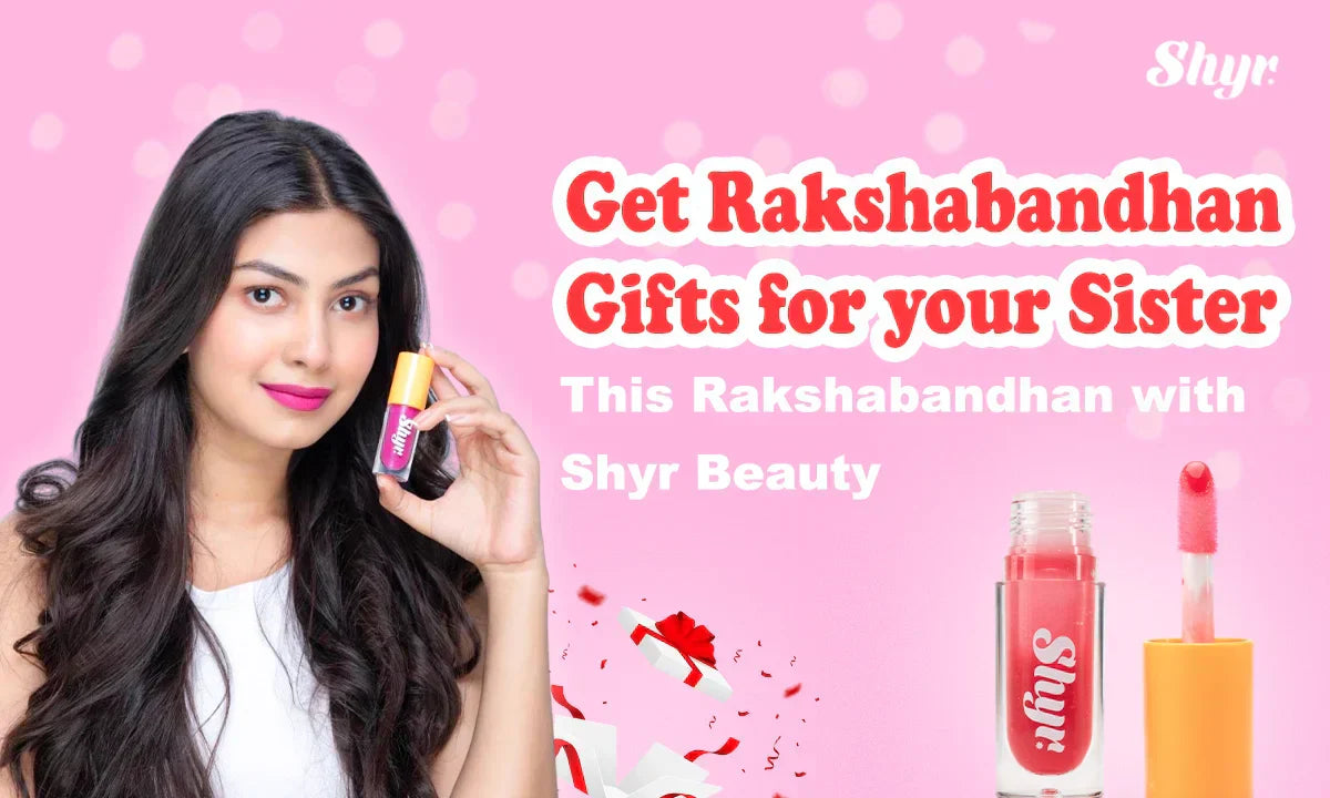 Rakshabandhan gifts for sister vegan makeup kits