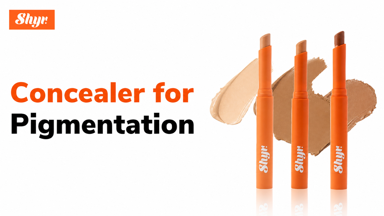 Shyr Face It concealer shades for pigmentation and dark spots
