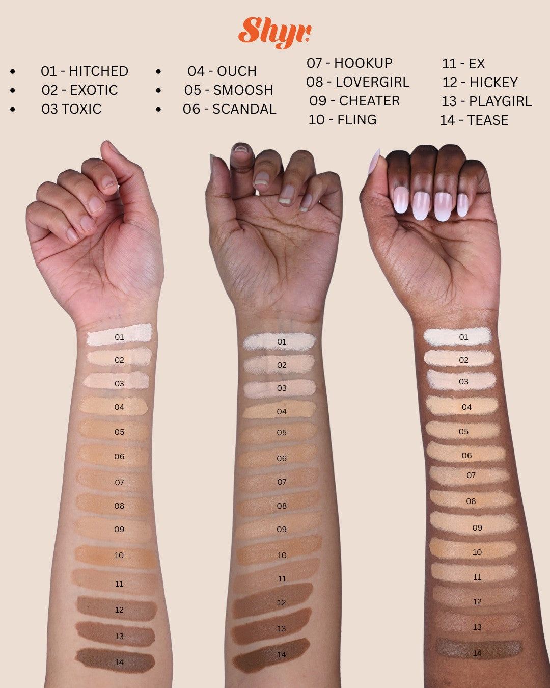 Orange Concealer Stick or Magic Eraser
