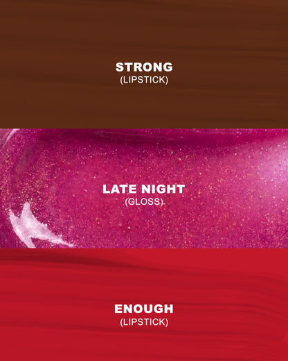 Cherry Cola Lip Kit – The Kiss Kit (Lipstick + Lip Gloss Set)