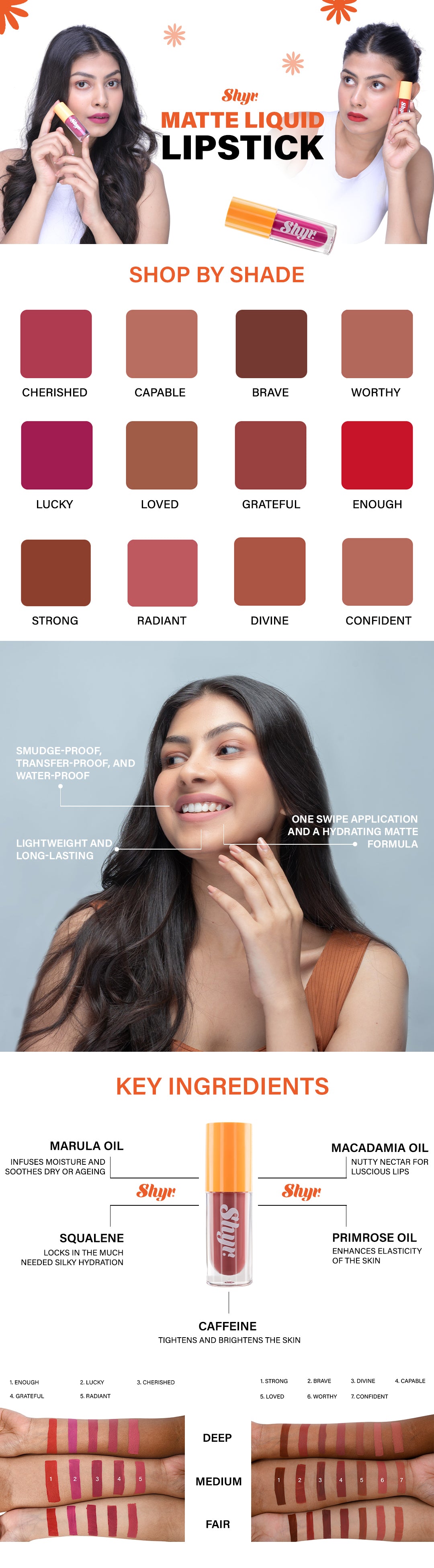 Matte For You - I’m Lucky / Vibrant Magenta Pink Matte Liquid Lipstick / 5 ML Mobile Image