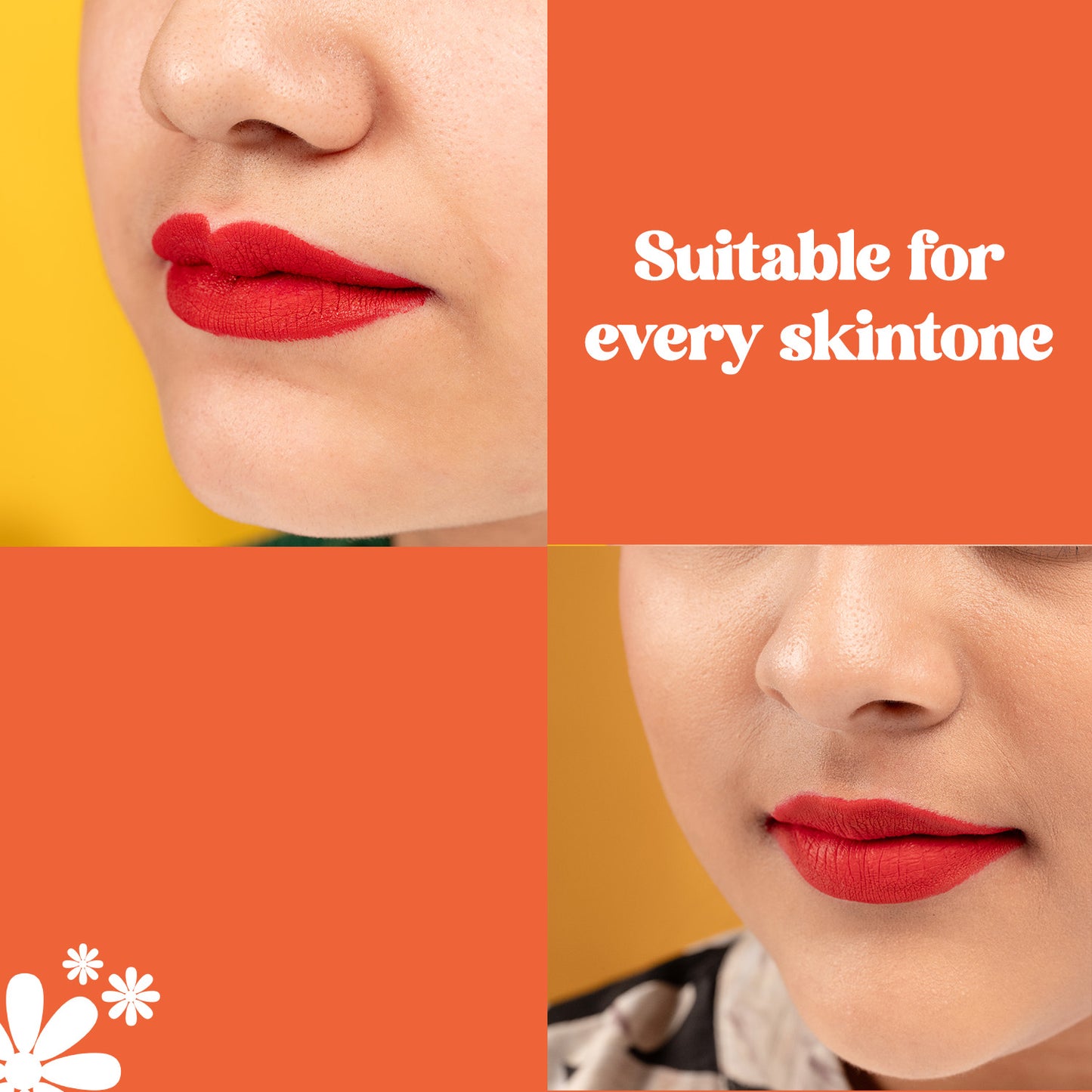 Enough Lipstick different Skintone