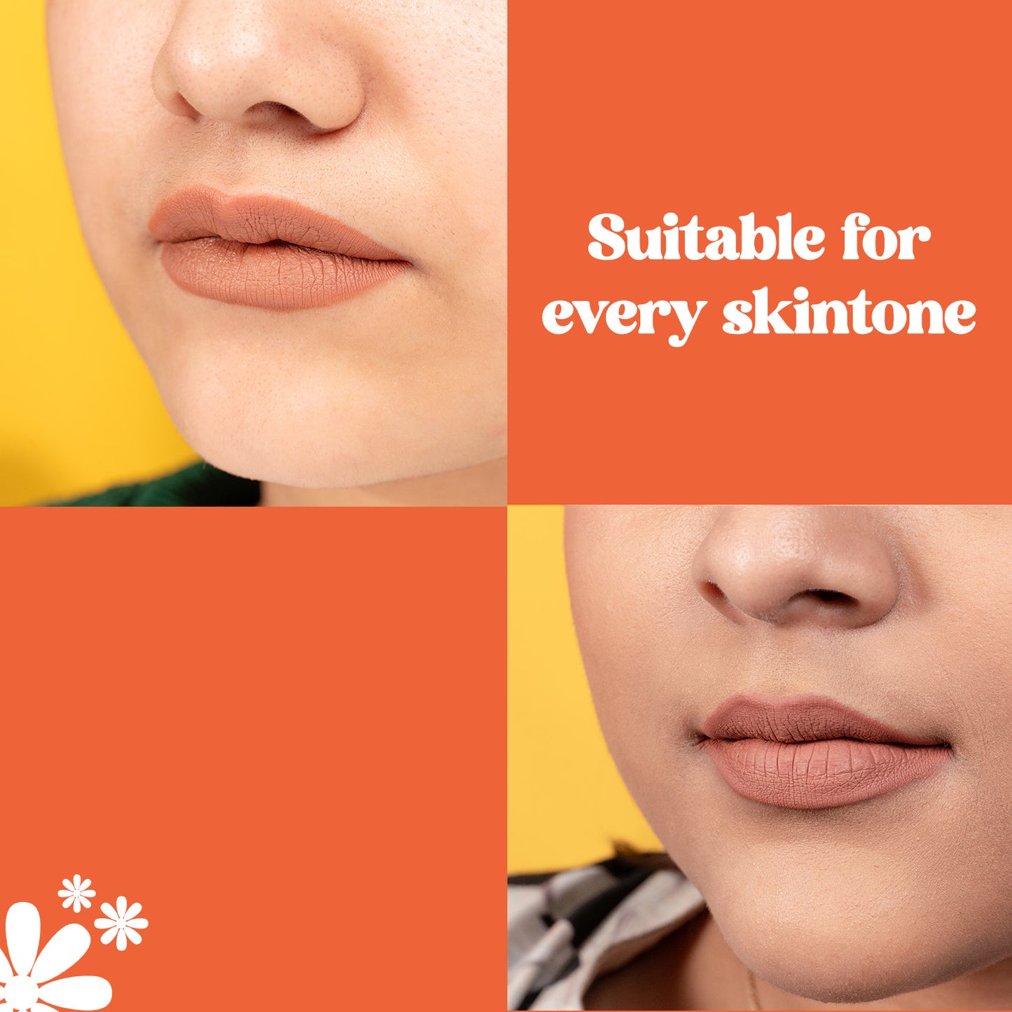Loved Lipstick different Skintone