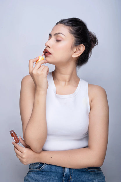 Dark Brown Matte Lipstick