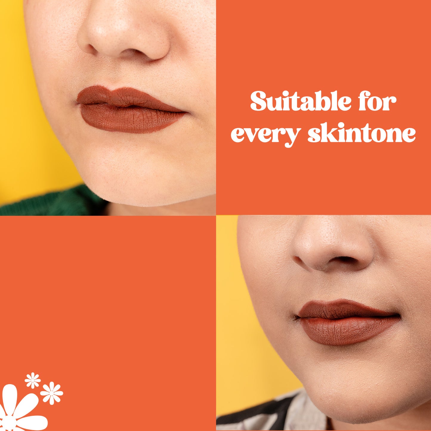 Strong Lipstick different Skintone