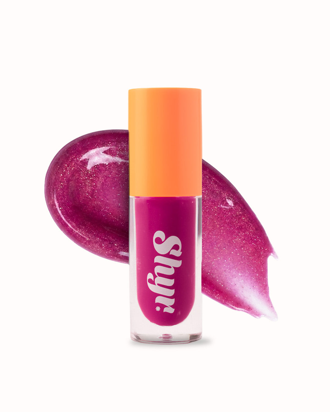 LATE NIGHT: Dark Pink/Magenta Gloss with Ultra Glitter